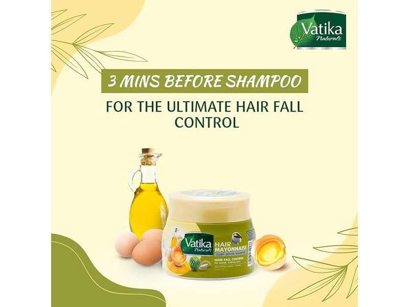 Vatika hair hot oil mayonnaise 500 ml  anti hair fall