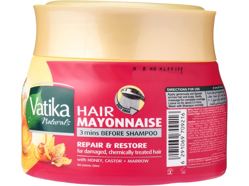 Vatika hair hot oil mayonnaise 500 ml  repair