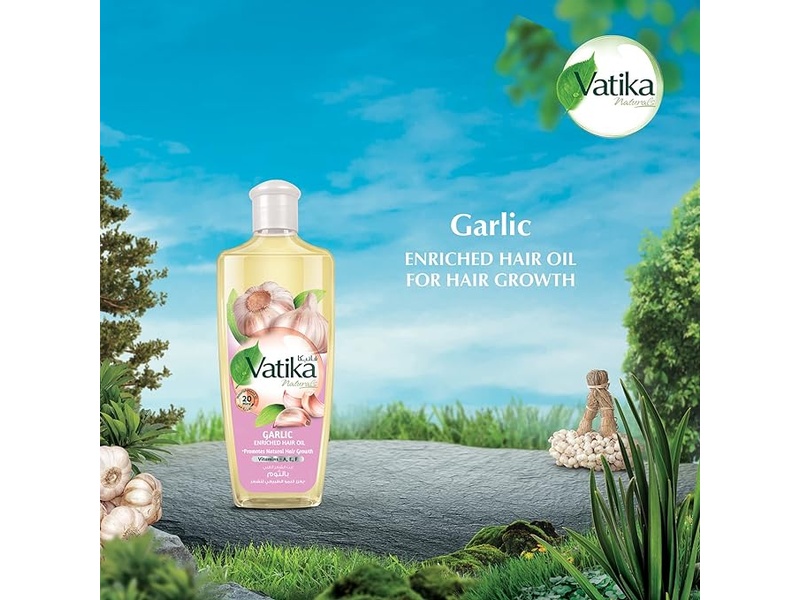 Vatika hair oil  300 ml  garlic