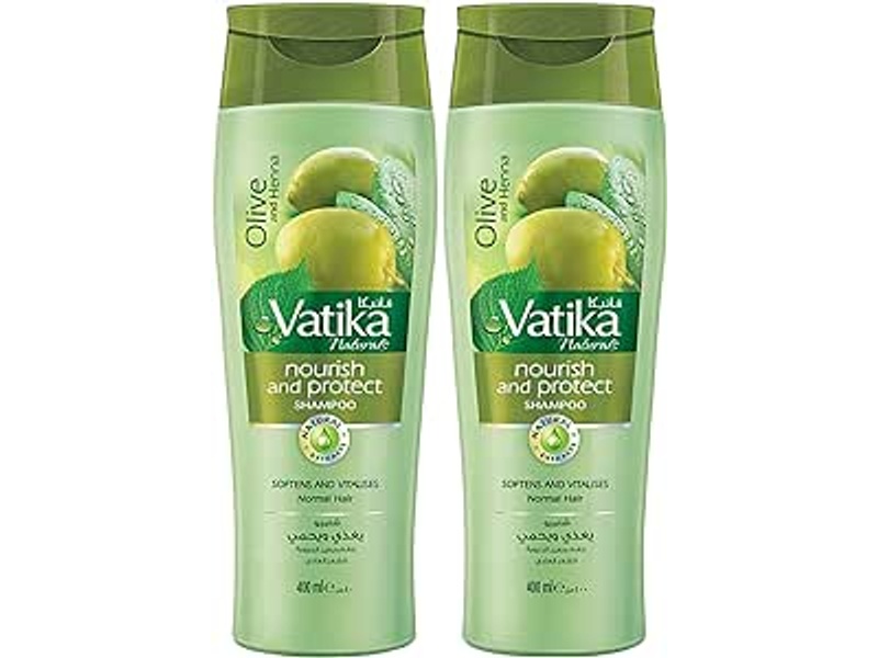 VATIKA HAIR SHAMPOO 400 ML NOURISH & PROTECT TWIN PACK 2 X 400 ML