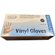 VINYL GLOVES POWDER FREE MEDIUM 100PCS