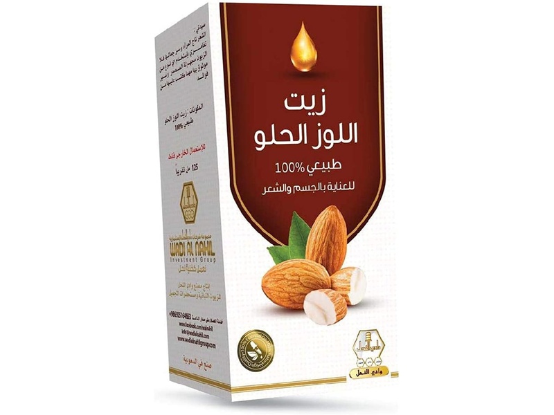 Wadi al-nahil body oil  125 ml  sweet almond oil