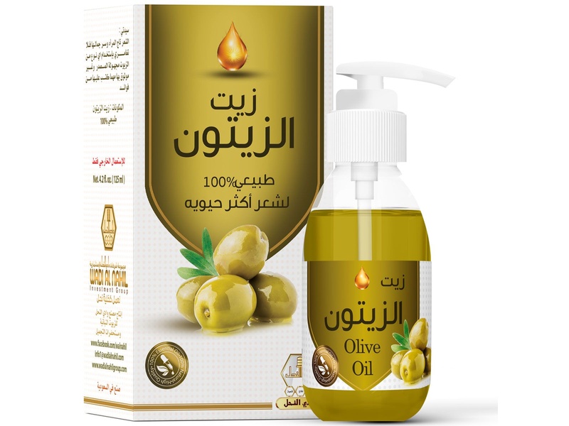 Wadi al-nahil hair oil 125 ml olive oil