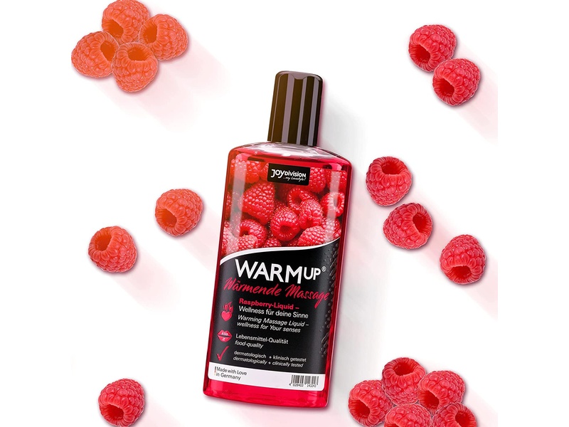 Warm up body massage oil 150 ml strawberry