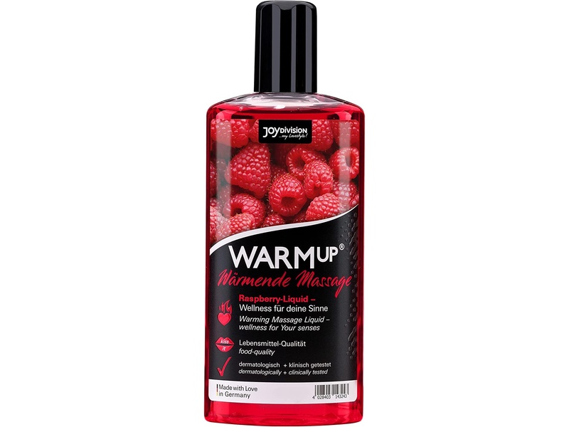 Warm up body massage oil 150 ml strawberry