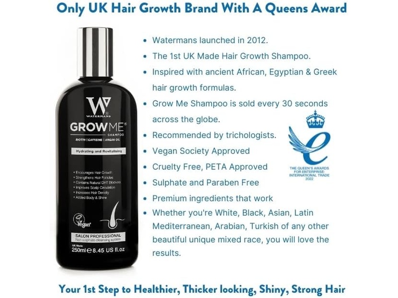 Waterman grow me hair shampoo 250 ml