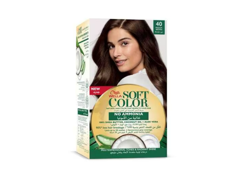 WELLA SOFT COLOR KIT 40 MEDIUM BROWN