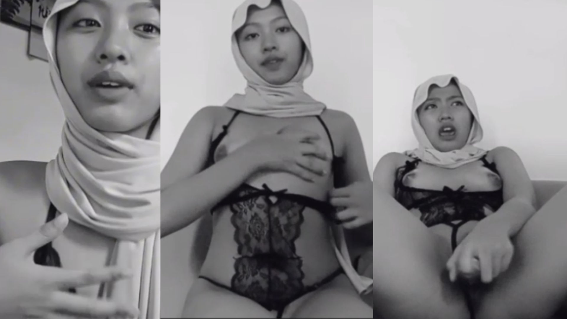 Video Cewe hijab binal sange colmek dirumah udah gak kuat nahan
