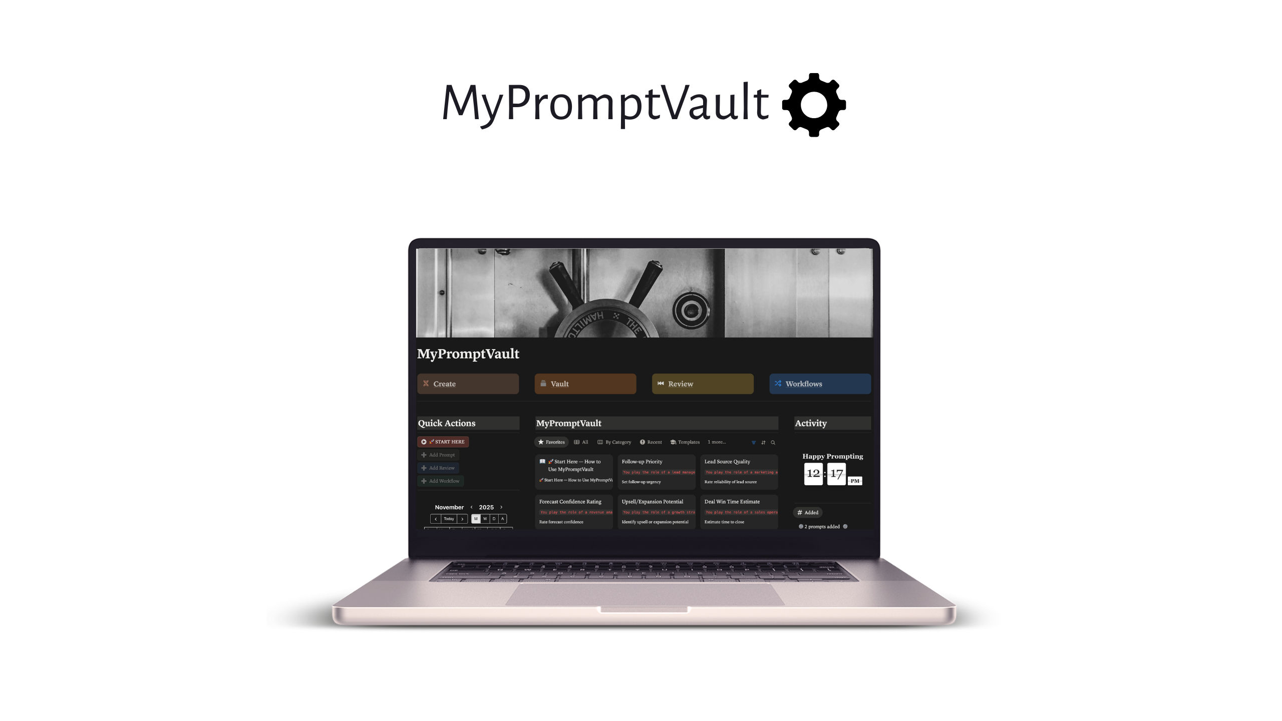 MyPromptVault Cover