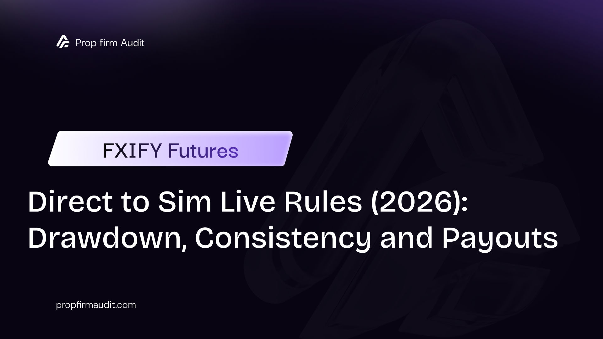 FXIFY Futures Direct to Sim Live Rules (2026): Drawdown, Consistency and Payouts