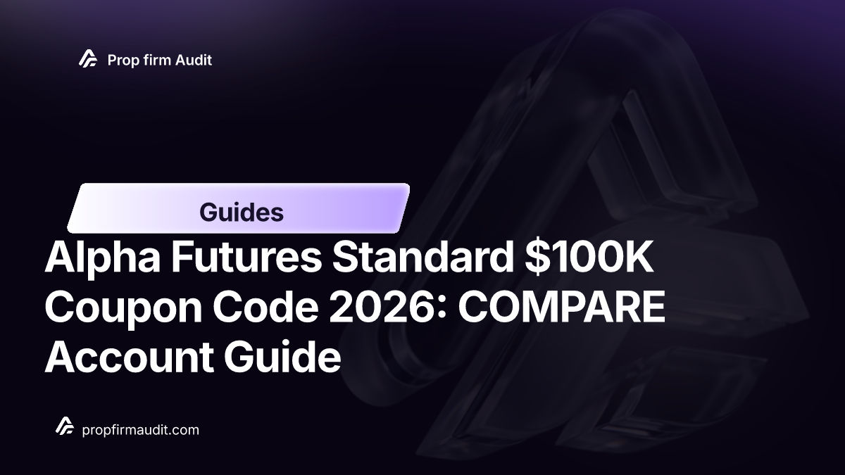 Alpha Futures Standard $100K Coupon Code 2026: COMPARE Account Guide