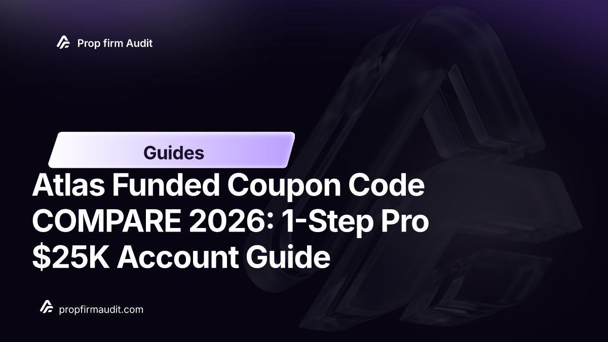 Atlas Funded Coupon Code COMPARE 2026: 1-Step Pro $25K Account Guide