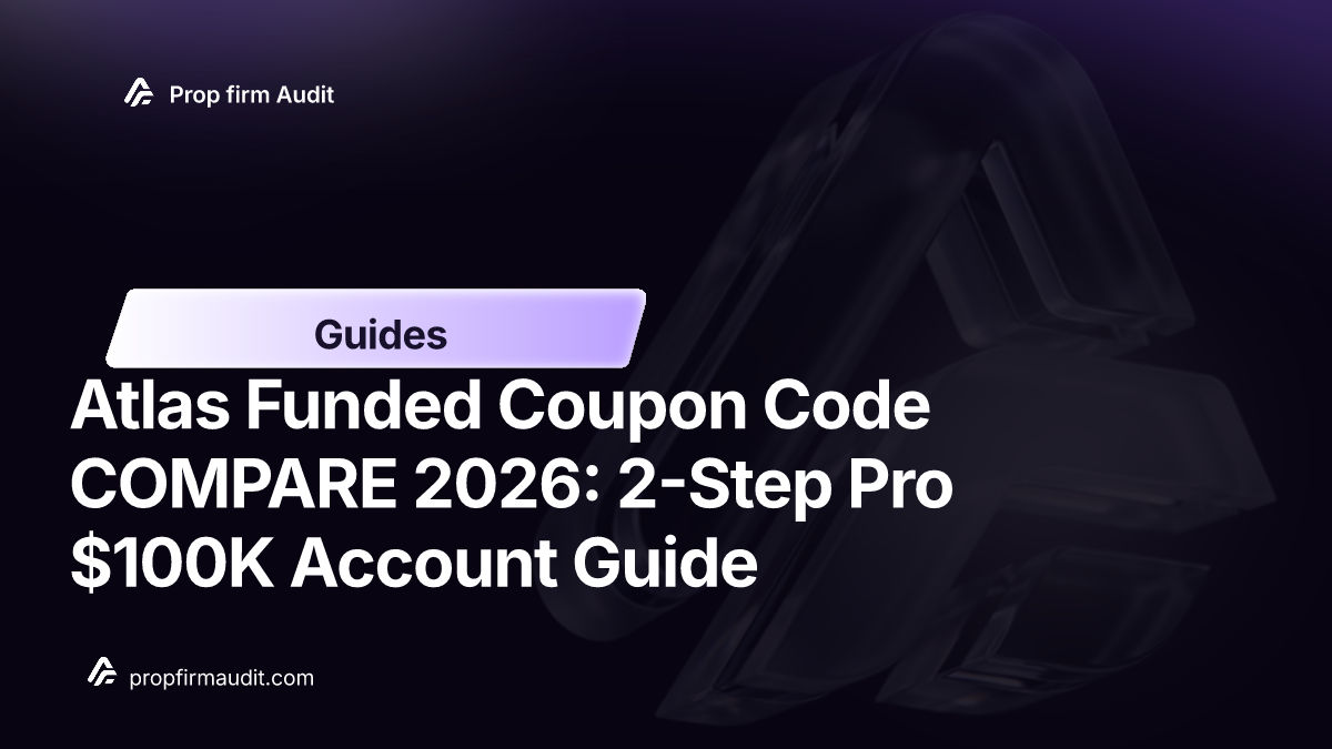 Atlas Funded Coupon Code COMPARE 2026: 2-Step Pro $100K Account Guide