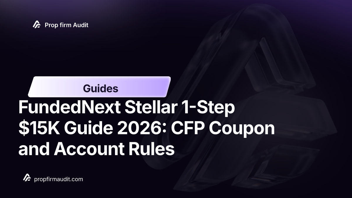 FundedNext Stellar 1-Step $15K Guide 2026: CFP Coupon and Account Rules