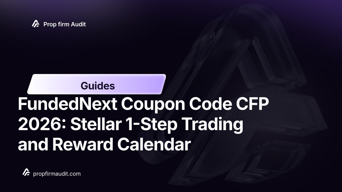 FundedNext Coupon Code CFP 2026: Stellar 1-Step Trading and Reward Calendar