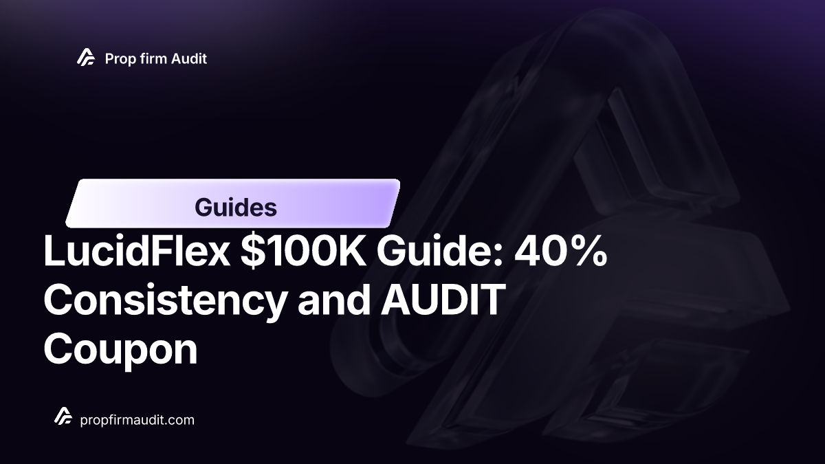 LucidFlex $100K Guide: 40% Consistency and AUDIT Coupon