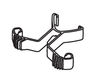 3XL standard racking clip for open-back uprights