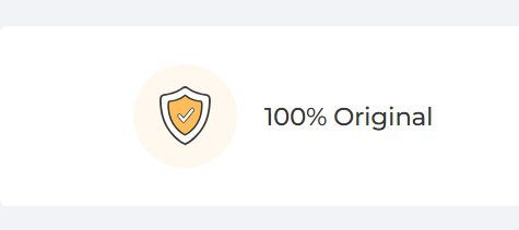 100% original products