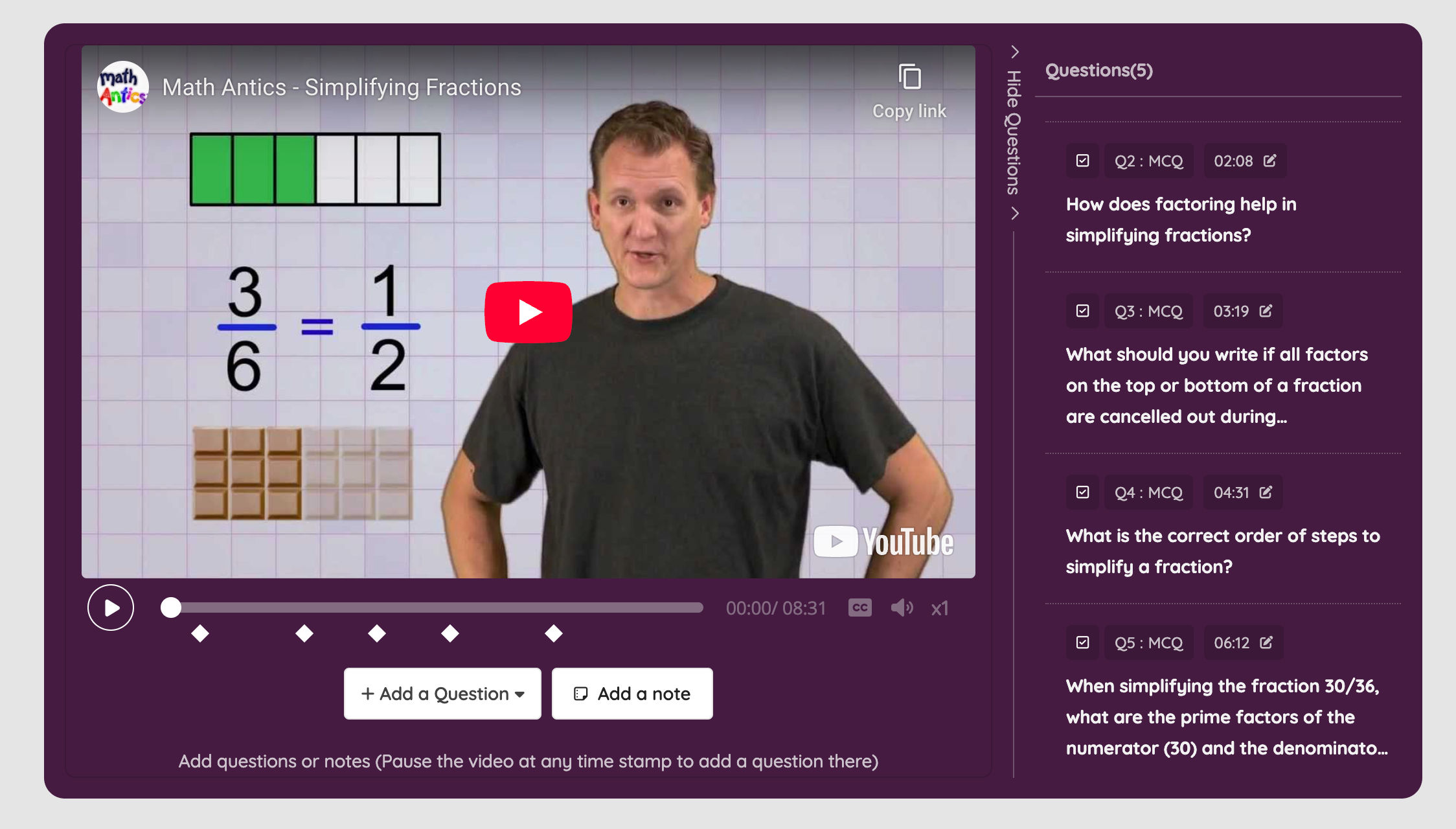 Make any YouTube video interactive