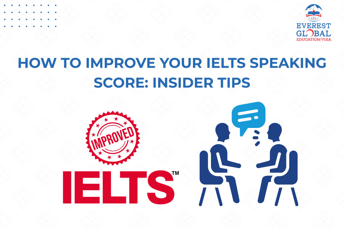How to Improve Your IELTS Speaking Score: Insider Tips | Everest Global ...