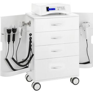 Carrito multifuncional Multilab: Con cuatro cajones y dos puertas laterales