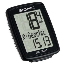 Monitor de actividad para bicicleta BC 7,16 Negro 7160