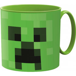 Legetøj MINECRAFT 1 stk. Mikrokop Krus med håndtag 265ml Grøn