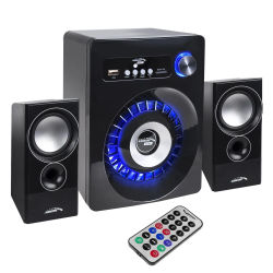Juego de altavoces Bluetooth 2.1 Audiocore AC910 Radio FM, entrada de tarjeta TF, AUX, alimentación USB