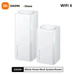 NUEVO Router Xiaomi para Toda la Casa con Sistema Mesh AX3000 WiFi6, Repetidor Bluetooth, Módem, Gateway, Amplificador de Señal IPTV, Acelerador de Juegos