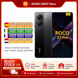 Teléfono Inteligente Xiaomi Poco X7 Pro, 8+256 GB/12+512 GB, Dimensity 8400 Ultra, Pantalla Full HD de 6.67 Pulgadas, 120 Hz, Batería de 6000 mAh