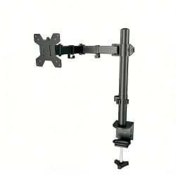 Brazo Articulado para Monitor VESA | Soporte Ergonómico Multifunción 360º | Montaje Fácil Sin Taladro