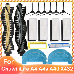 Para Chuwi ILIFE A4 A4S A40 Polaris PVCR 0726 0826 0926 0726W 0833 Amibot Spirit ICE H2O Gutrend Style 220 filtro de Cepillo Lateral principal
