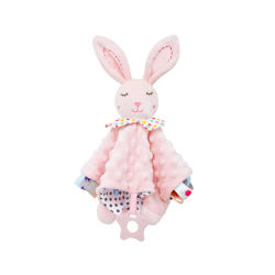 Juguetes de peluche para bebé recién nacido, manta de animales bonita, edredón, conejito, elefante, calma, toalla para dormir, regalo para bebé