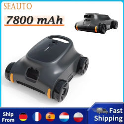 Seauto SAT 10 7800mAh Battery Robotic Pool Cleaner Cordless Robotic Pool Vacuum 2L Filter Basket