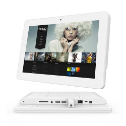 Tablet Industrial Android PoE de 10 Pulgadas para Montaje en Pared, WiFi, RJ45, Bluetooth, VESA, Soporte Personalizado - La Mejor Tablet para Uso Industrial