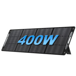 Panel Solar OUKITEL PV400E, 400 Vatios para Estación de Energía, Generador Solar P5000EPRO/P2001E/P2001EPRO, Cargador Solar Plegable