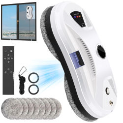 Robot aspirador ultrafino de 5600PA, Robot de limpieza de ventanas, vidrio eléctrico, pulverizador de agua automático, Control remoto para el hogar