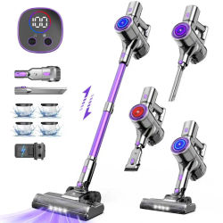 Aspiradora inalámbrica Fixtfixer X7 con batería, 60kPa/55Min, motor sin escobillas, cepillo anti-enredos, ideal para alfombras.