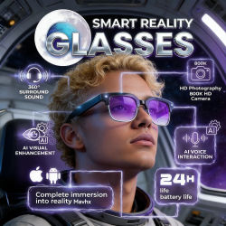 Gafas Inteligentes 2026 con Cámara, Grabación de Video, Reconocimiento de Fotos con IA, Llamadas Bluetooth, Traducción de Voz, Gafas de Sol para Hombre