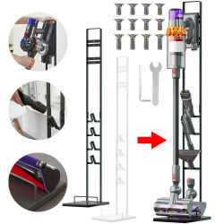 Soporte para aspiradora, compatible con Dyson Stable holder V15,V12, V11,V10, V8, V6 – DC30/31/34/35/58/59/62/74 Inalámbrico Vertical