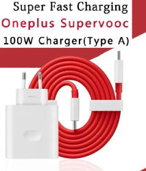 100W Cargador OnePlus Supervooc tipo A adaptador de corriente EU ES. Cable tipo C súper rápido 15 13 12 11 10 Pro Nord 3 4 5 CE para teléfono Realme Oppo adaptador de cargador de viaje