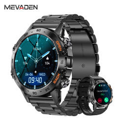 Reloj inteligente de lujo para hombre MEVADEN Steel de 1.39 pulgadas con Bluetooth, llamadas, seguimiento deportivo, monitor de salud, smartwatch para hombre MD52