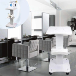 Carro rodante con ruedas para salón de belleza, carro de almacenamiento, organizador, muebles de salón de Spa, estante de herramientas