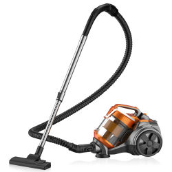 Aspiradora de 3600W para el hogar, aspiradora con cable, filtración multiciclónica, aspiradora con esquinas, suelos duros, alfombras, pelo de mascota, 15000PA