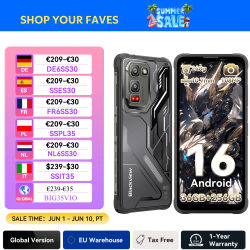 【Estreno mundial】Blackview Fort 5, teléfono inteligente resistente con pantalla de 6.78 pulgadas y 2.4K, cámara insignia de 108Mp, carga inalámbrica, altavoz BOX de 2W