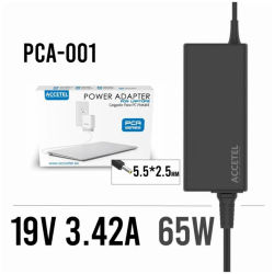 Accetel PCA-001 Cargador Toshiba 19V 3.42A 5.5*2.5mm 65W