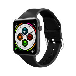 Reloj Inteligente Smartwatch Kumi Ku1 Temperatura Presión negro/plata/rosado