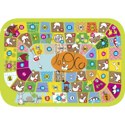 VINILKO, Alfombra de vinilo infantil La Oca 120x170 cm