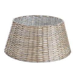Cubre pie para árbol de Navidad desmontable de mimbre natural Lola Home