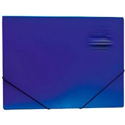 Mariola carpeta a2 carton compacto gofrado nº12 goma sencilla 72x52 cm azul